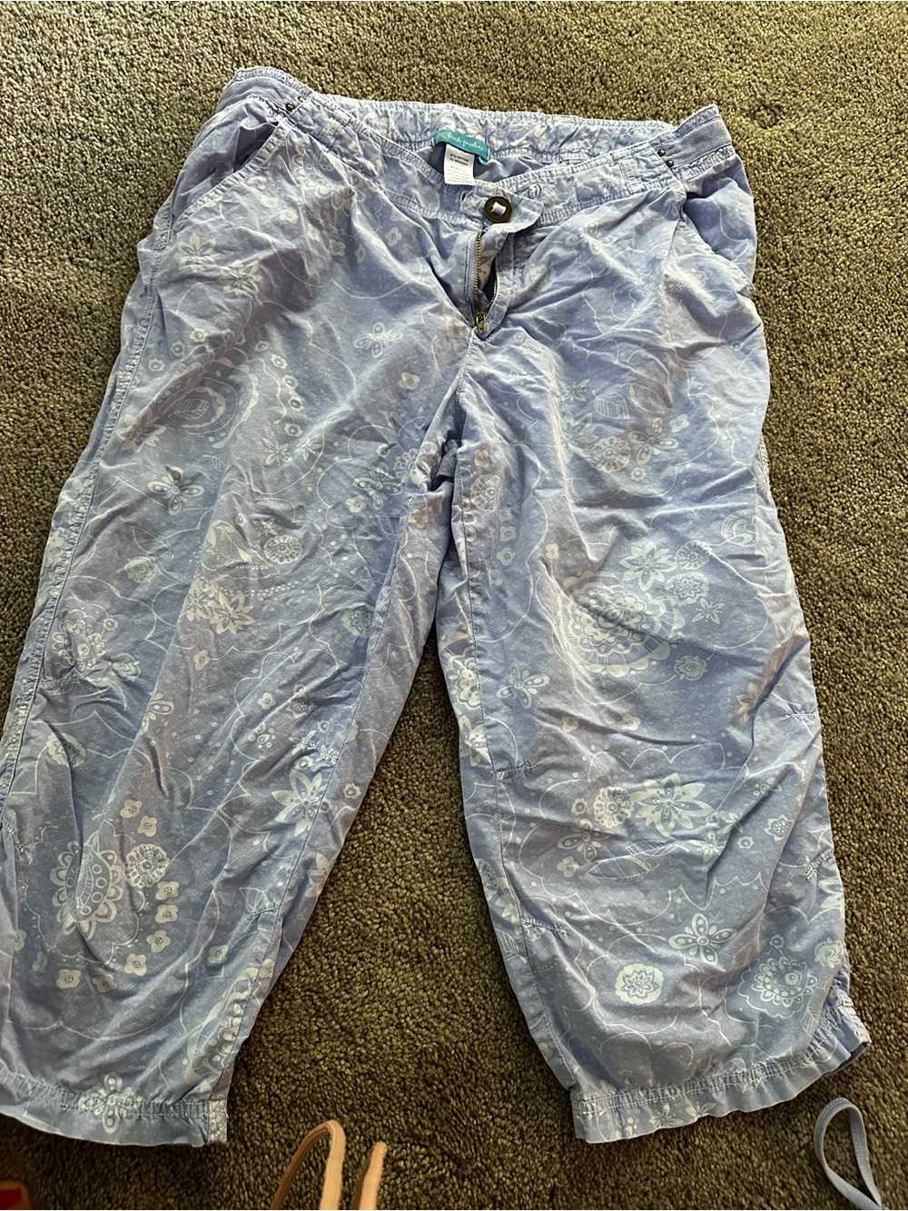 Fresh produce periwinkle pants large